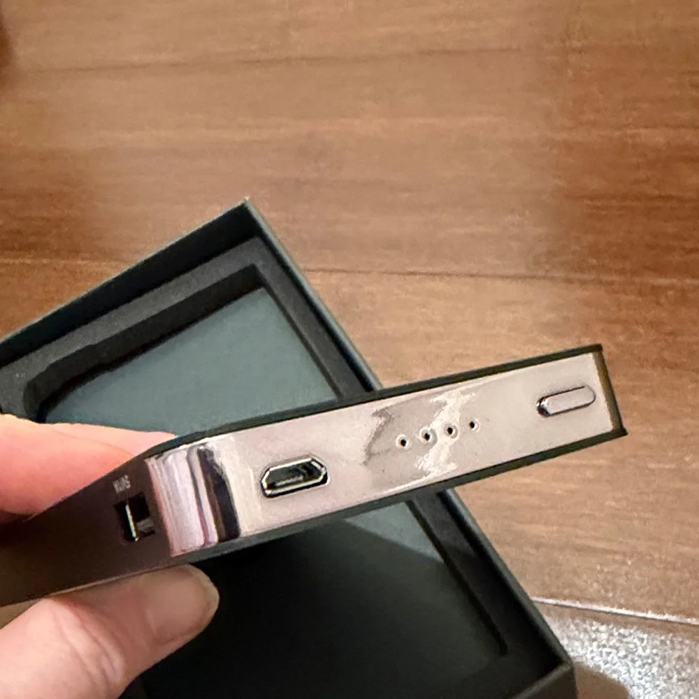 Black Portable Charger